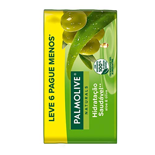 Sabonete Em Barra Palmolive Naturals Hidratação Saudável 85G Promo Leve 6 Pague 5