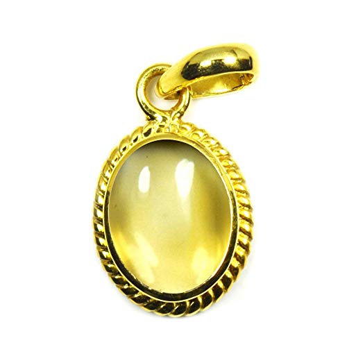 Colgante de citrino para curación de chakras y equilibrio energético masculino
