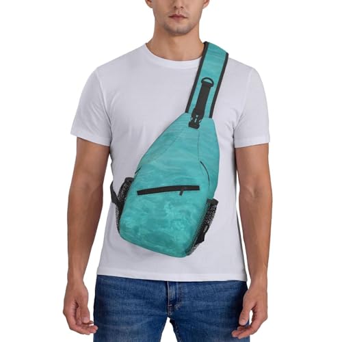 Mochila Sling Crossbody Negra Deportiva miniatura 7