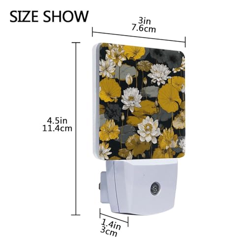 Luz Nocturna LED con Sensor Floral para Enchufe miniatura 3