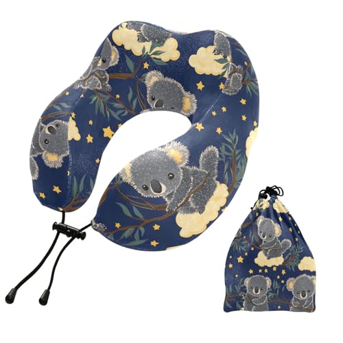 Almohada de Viaje Espuma Viscoelástica Tamaño Único miniatura 1
