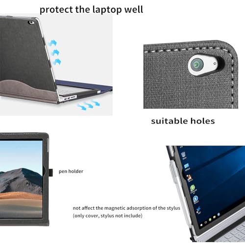 Funda desmontable para laptop Microsoft Surface Book 15 miniatura 6