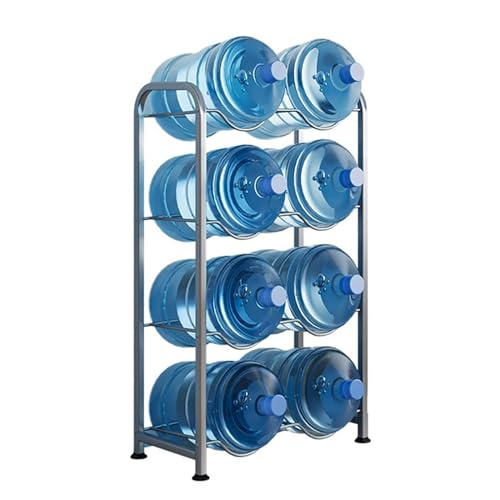 Étagère 6 emplacements pour bouteilles d'eau pour stopper le désordre en cuisine