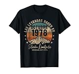 Regalo cumpleaños 43 años hombre, mujer nacido en Octubre 1978 . Gran regado para hombre 43 años o mujer 43 años, hecho en Octubre de 1978 - 43 años siendo Genial Edición Limitada Camiseta