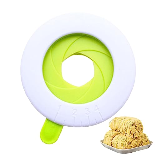 BAOK Mesure des pâtes,Sélecteur Spaghetti à réglage quantitatif - Mesure pour 1 à 4 portions pâtes, Gadgets contrôle des portions Nouilles, Cuisine