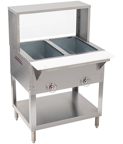Kratos Commercial Electric Steam Table/Hot Food Table, NSF, 120V (28W-191)