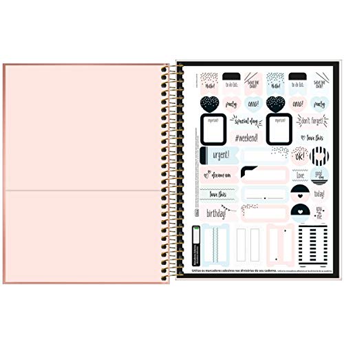 Caderno Espiral Colegial West Village 160 Folhas - Tilibra