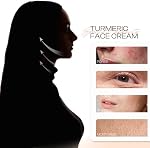 Crème naturelle de visage de vitamine C curcuma: Réparer l'hydratante crème pour la peau de la peau pour les femmes et les hommes de tous types de peau