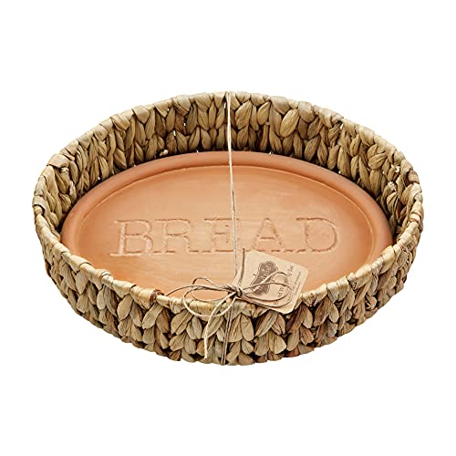 Mud Pie Terracotta Bread Warming Set, Brown, 8 1/2" x 12 1/2" by Mud Pie - Image 2