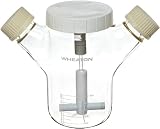 Wheaton 356882 Glass 500mL Celstir Spinner Flask, with 45mm Screw Caps, 110mm x 190mm