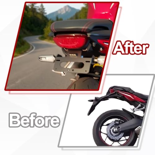 Support de plaque d'immatriculation pour CB650R et CBR650R 2019-2020 - 7