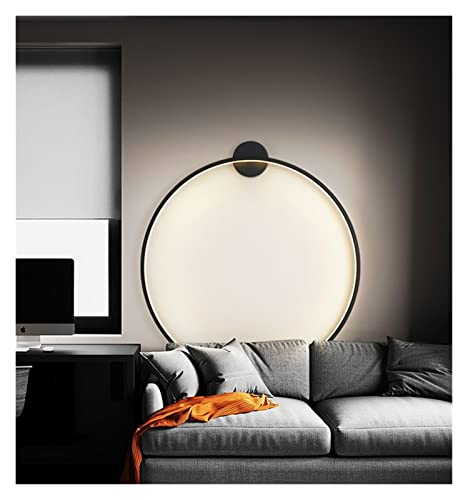 Apliques de pared LED modernos de diseño circular para iluminar el dormitorio y el salón 4