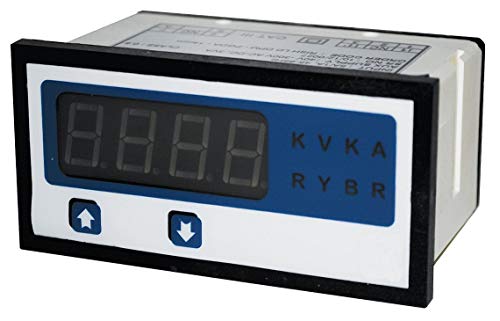 MT4W-DA-40, Meter, DC Amps, LED, W96xH48mm, 4 Digit, 0-5A Input, 3 Relay Outputs + 4-20mA Output, 100-240 VAC