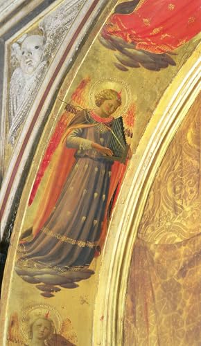 Peinture murale détail ange Fra Angelico : décoration salon 60x90cm