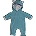 Lundby Puppenkleidung Puppen Zubehör - Puppen Overall mit süßen Ohren - Puppenkleider 45 cm - Babypuppen Zubehör Puppen Kleidung - Puppen Sachen Puppenklamotten für 45cm Puppe