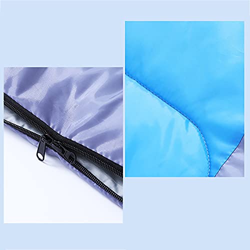 Jianghuayunchuanri Bequemer Schlafsack Camping Warme Schlafsack Baumwolle Schlafsack Outdoor Erwachsene Schlafsack Indoor- und Outdoor-Aktivitäten (Farbe : Blue, Size : 215x75cm) - Image 4