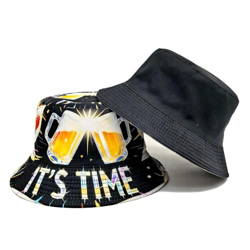 Image of Bucket Hat for Women Men,Travel Sun Beach Cap,Unisex Fishing Outdoor Boonie