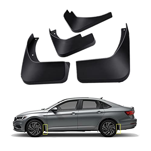 Mud Flaps Kit for 2024 Volkswagen VW Jetta 2019-2023 Mud Splash Guard Front and Rear 4-PC Set by TOPGRIL