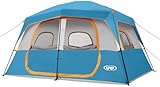 UNP Camping Tent 8 Person, Waterproof Windproof Family Tent with Rainfly Easy Set up-Portable Dome Tents for Camping 6-8 Person