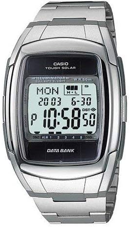 casio data bank prata