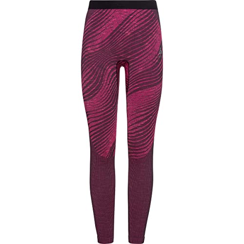 Odlo Women's Blackcomb Eco Base Layer Bottom, Festival Fuchsia-Space Dye, Medium #TOP22