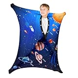 Sensory Sock Medium,6-9 Years,Space Full Body Sock Wrap for Autistic Children to Relieve Stress,Relaxing Sensory Compression Body Sack for Kids Sensory Processing Disorder