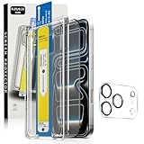 【1+1枚セット】For iphone 17 pro ガラスフィルム アンチグレア+カメラフィルム さらさら 反射防止 指紋防止 ノングレア 映り込み防止 Ubefuu液晶画面保護 スムーズな操作感 専用貼り付けガイド枠付き ピタ貼り 対応 iphone 17 pro アンチグレアフィルム