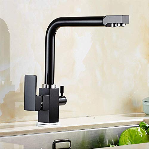 Robinet purificateur d'eau blanc 3 voies pour éliminer les bouteilles