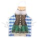 Beistle 54625 Fraulein Fabric Novelty Apron