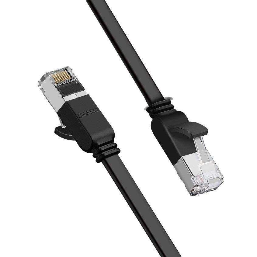 Ugreen Cat6 Flat Pure Copper Metal Konnektör UTP Ethernet Kablosu 2 Metre