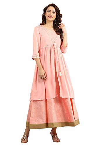 Image of Aurelia Women's Rayon Salwar Suit Set