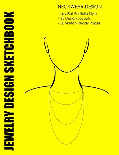 Jewelry Design Sketchbook: Neckwear Design: A superb way to plan the design of