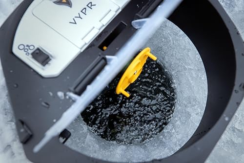 Frabill VYPR Aerated Tip-Up with Straightline Reel | Thermal Tip-Up with Built-in Aerator and Lighted Trip Indicator, Black - Thumbnail 2
