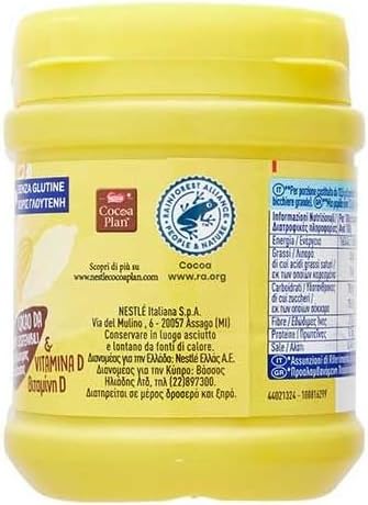 Nesquik Opti-Start Cacao Solubile per Latte Barattolo, 250g