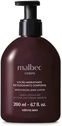 Loção Hidratante Desodorante Corporal Malbec 200ml