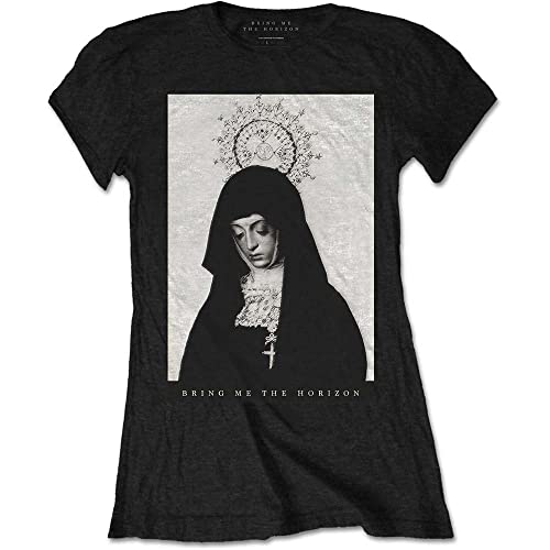 Bring Me The Horizon Women's Nun T-Shirt - Black, Size 12