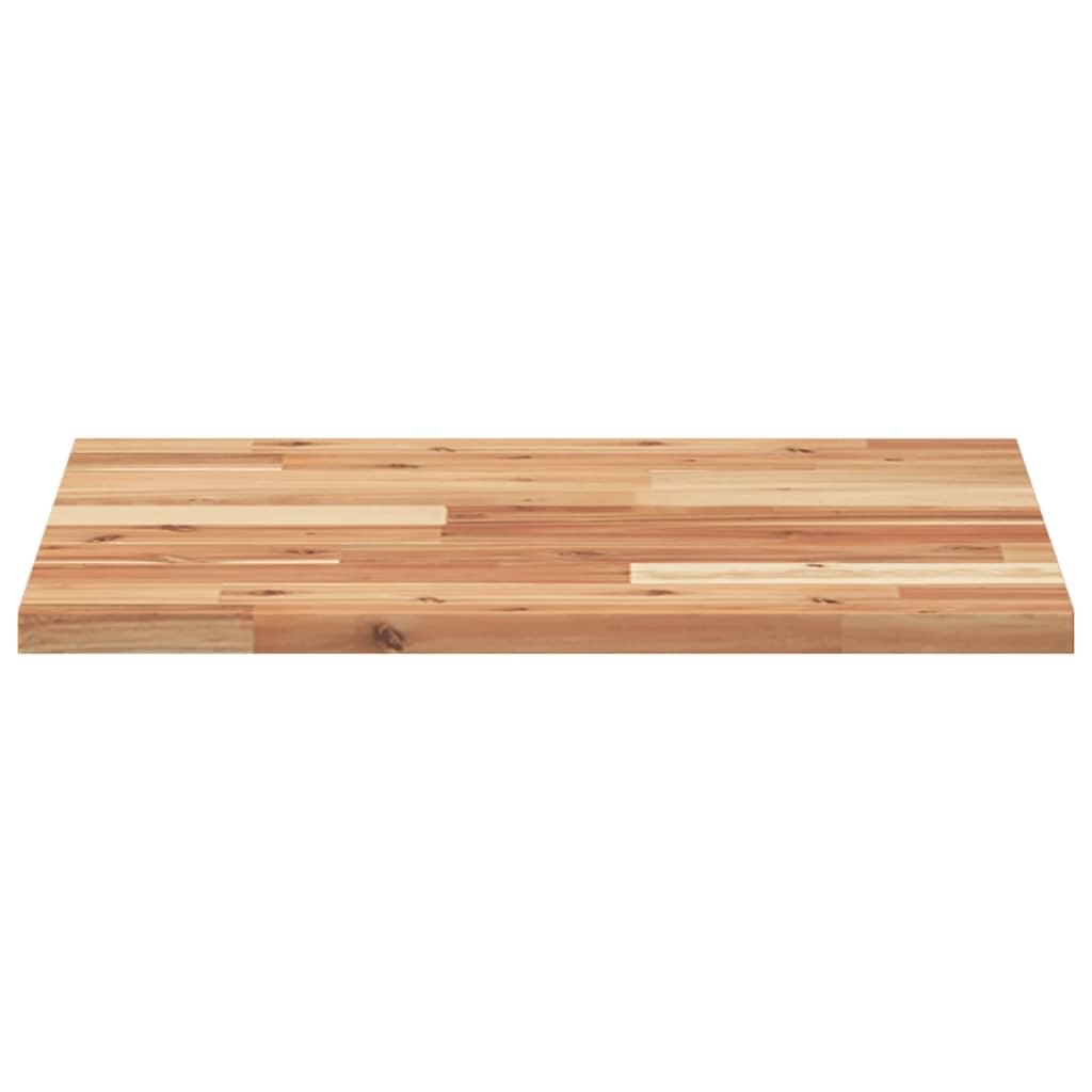 Dessus de Table Carré en Acacia Massif 50x50x2 cm