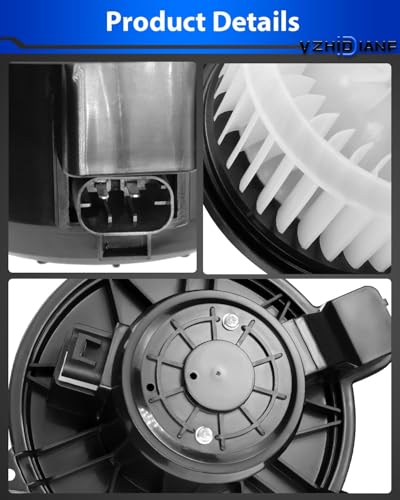 Image of HVAC AC Heater Blower Motor Fan for:-Ford Fusion 2010 2011 2012, for:-Lincoln MKZ 2010 2011 2012 10 11 12, for:-Mercury Milan 2010 2011, Replacement for OE 700270, 75874, 15-81732, PM9381