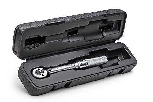 Capri Tools 31200 30-150 Inch Pound Industrial Torque Wrench, 1 4" Drive, Matte Chrome #TOP7