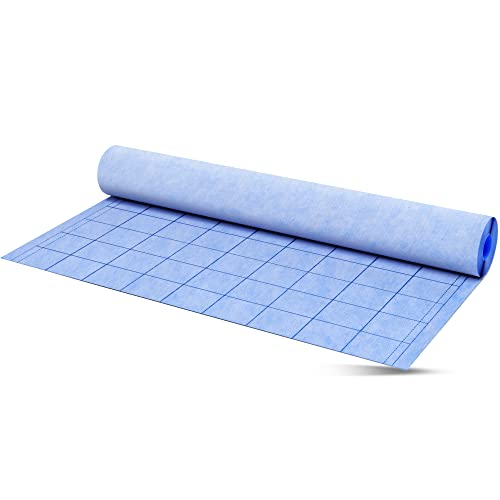 Bauhandel24 - Abdichtungsbahn D11 10m², Abdichtbahn Dusche, Dichtfolie Bad, Dichtbahn Duschelement