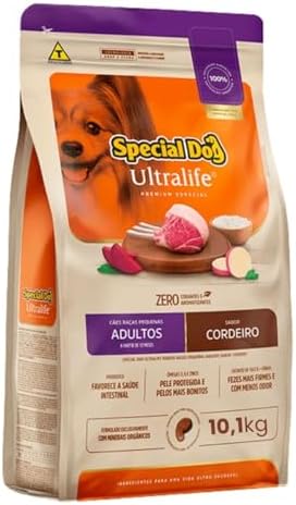 Ração Special Dog Ultralife Raças Pequenas Adultos Cordeiro e Arr...