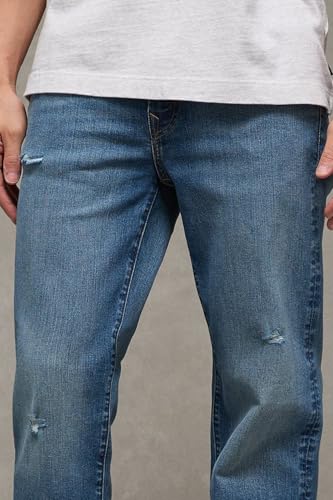 Image of American Eagle Men's Everyday Denim Airflex+ Original Bootcut Jeans with Sustainable Cotton