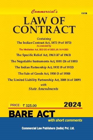 Law of Contract — The Indian Contract Act, 1872
