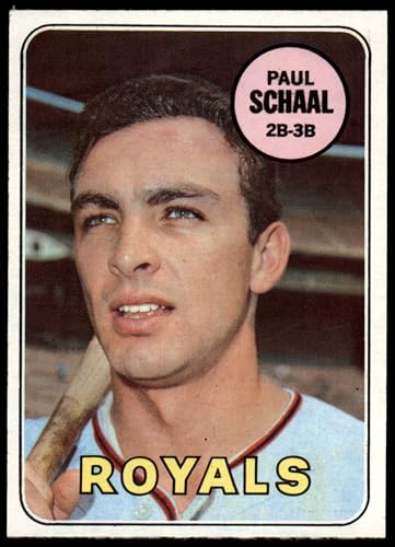 1969 Topps #352 Paul Schaal Kansas City Royals (Baseball Card) EX Royals