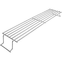 GFTIME 63.5cm Warmhalterost Ersatzteile 7641 für Weber Spirit 300 Grills Serie, Spirit E310 E320 E330 S310 S320 S330 SP320, Spirit 700, Weber 900 Gasgrill, Edelstahl Warmhalterost, 1 Packung