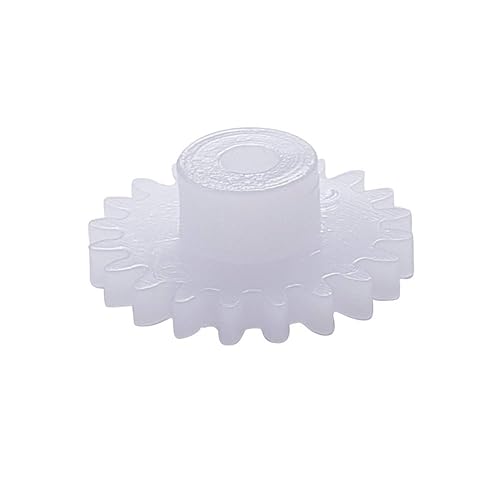 Othmro 20 piezas de engranajes de plástico 20 dientes modelo 202A engranaje de reducción engranajes de gusano de plástico para motor de robot de