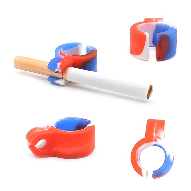 Pack of 10 Cigarette Holder Ring, Silicone Cigarette Holder Ring, Gaming  Smoking Ring, Hands Free Smoking, Adaptable Smoking Ring, Keep Hands Free  for Console Players, Guitar Players and Drivers : Amazon.de: Electronics