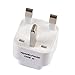 2 Pack UK Travel Adapter for Type G Plug - Works with Electrical Outlets in United Kingdom, Hong Kong, Ireland, Great Britain, Scotland, England, London, Dublin & More