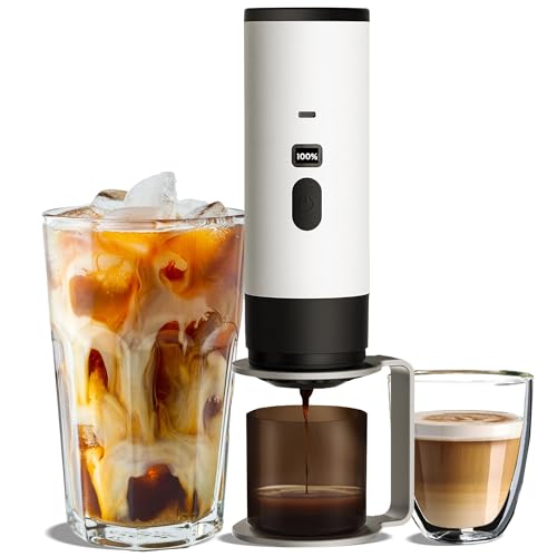 Carlota Portable Espresso Maker 25Bar, USB Rechargeable