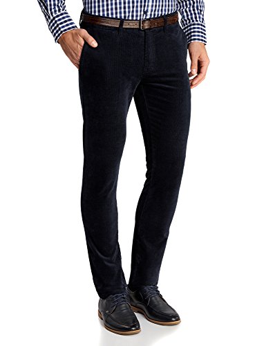 Oodji Ultra Uomo Pantaloni Chino in Velluto a